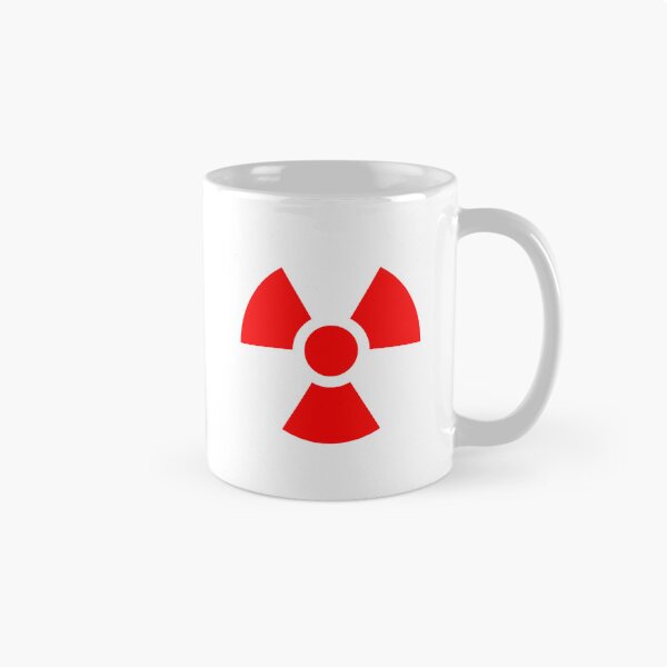 Item preview, Red Radioactive Warning sign symbol designed and sold by pattern-archive.