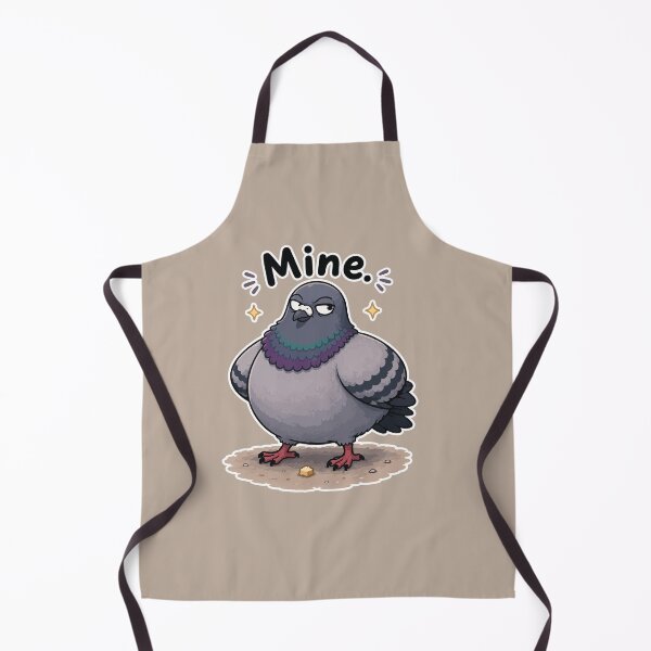 Item preview, Funny Pigeon Sticker – Mine Cartoon Bird designed and sold by SimplePoDesign.