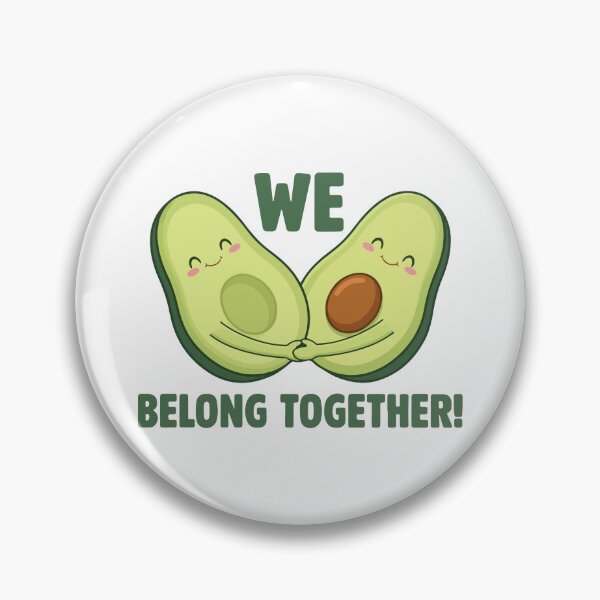 Item preview, Matching Twin Shirts - Cute Avocado We Belong Together Kids Graphic Tee & Sibling Outfit designed and sold by BobaTeeStore.