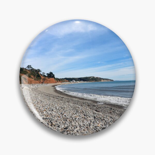 Item preview, Seaton Beach Devon – Pebble Shore and Jurassic Coast Seascape designed and sold by leonwoods.