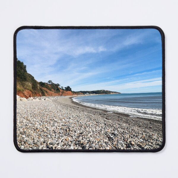 Item preview, Seaton Beach Devon – Pebble Shore and Jurassic Coast Seascape designed and sold by leonwoods.
