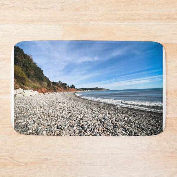 Item preview, Seaton Beach Devon – Pebble Shore and Jurassic Coast Seascape designed and sold by leonwoods.