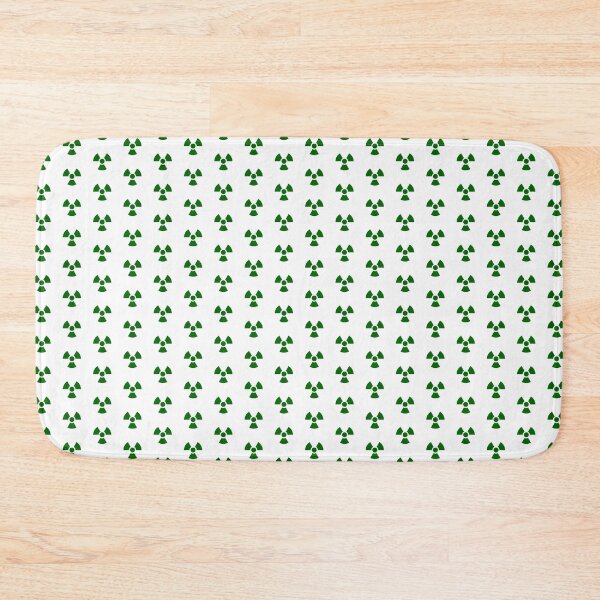 Item preview, Dark Green Radioactive Warning sign symbol designed and sold by pattern-archive.