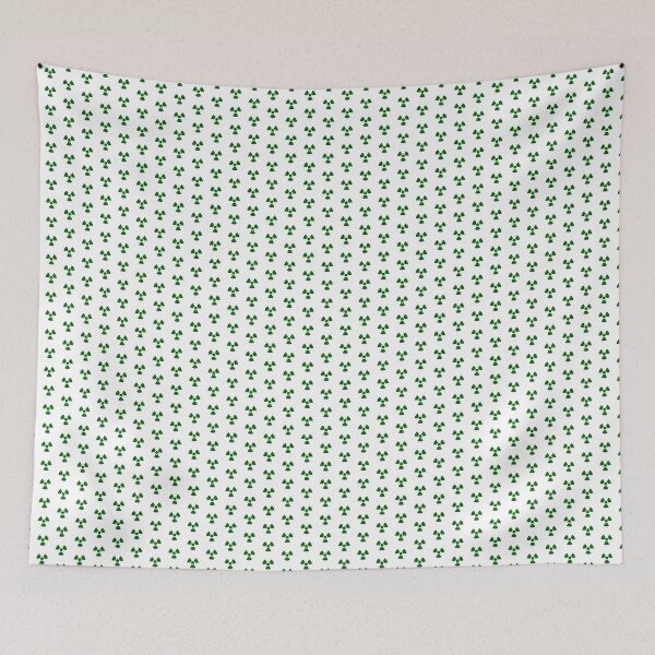 Item preview, Dark Green Radioactive Warning sign symbol designed and sold by pattern-archive.