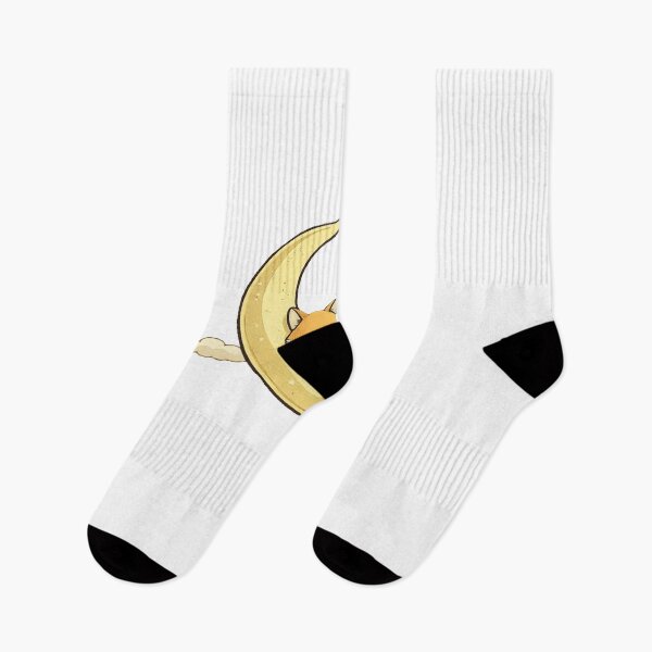 Item preview, Sleeping Fox on Crescent Moon | Cute Fox Moon | Cozy Night Minimalist Illustration | Whimsical Celestial Art designed and sold by Velnox.co.
