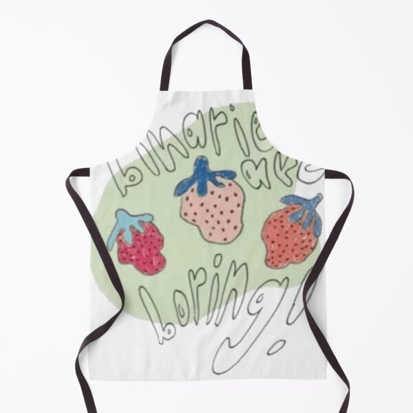 Item preview, Binaries Are Boring Strawberry designed and sold by DaringSoul.
