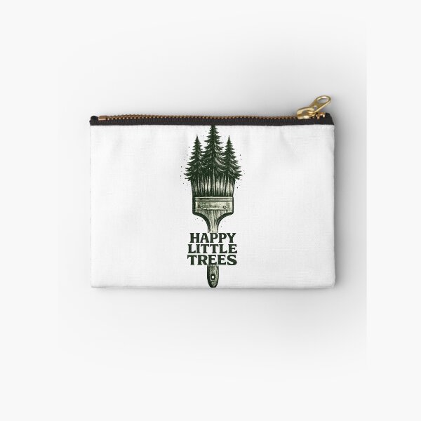 Item preview, Bob Ross Happy Little Trees – Vintage Paintbrush Forest designed and sold by karamram.