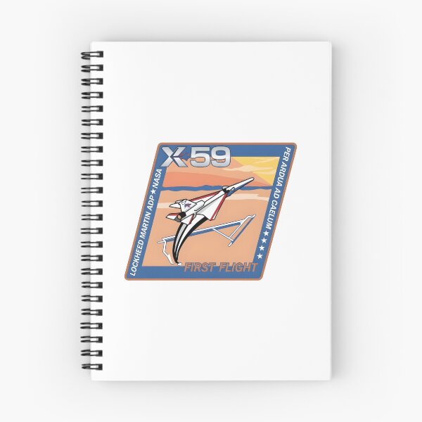 Item preview, NASA Lockheed Martin X-59 QUESST First Flight Commemorative Patch designed and sold by CharlieDesings.
