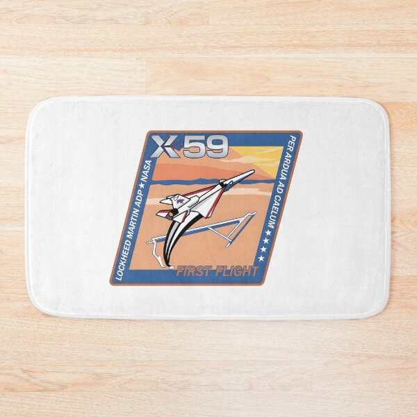 Item preview, NASA Lockheed Martin X-59 QUESST First Flight Commemorative Patch designed and sold by CharlieDesings.