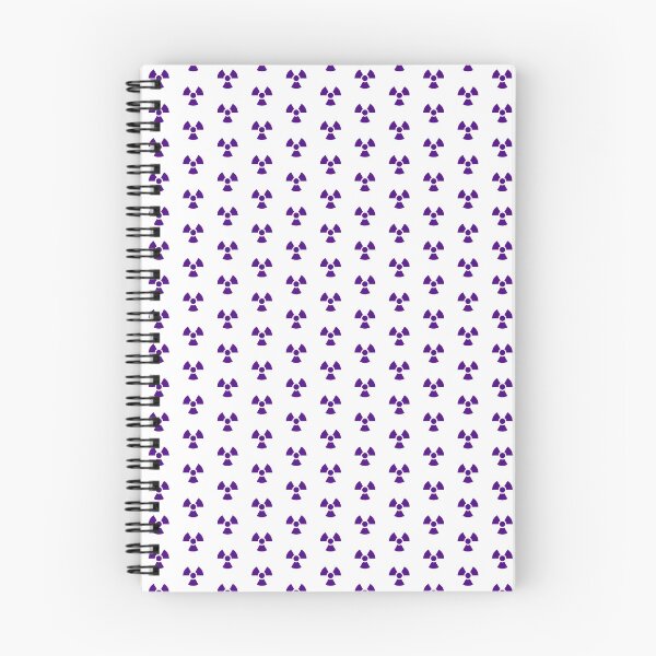 Item preview, Dark Purple radioactive symbol designed and sold by pattern-archive.
