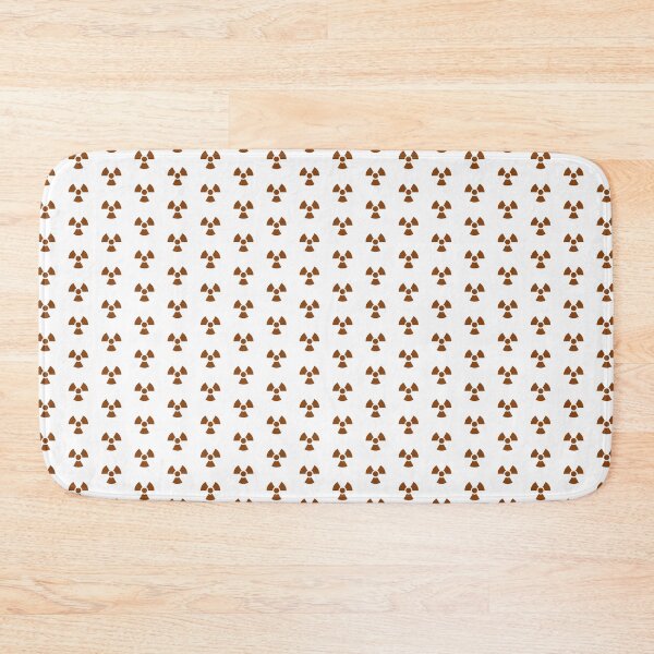Item preview, Brown Radioactive Warning sign symbol designed and sold by pattern-archive.