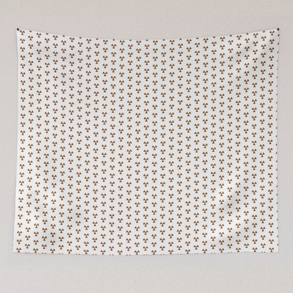 Item preview, Brown Radioactive Warning sign symbol designed and sold by pattern-archive.