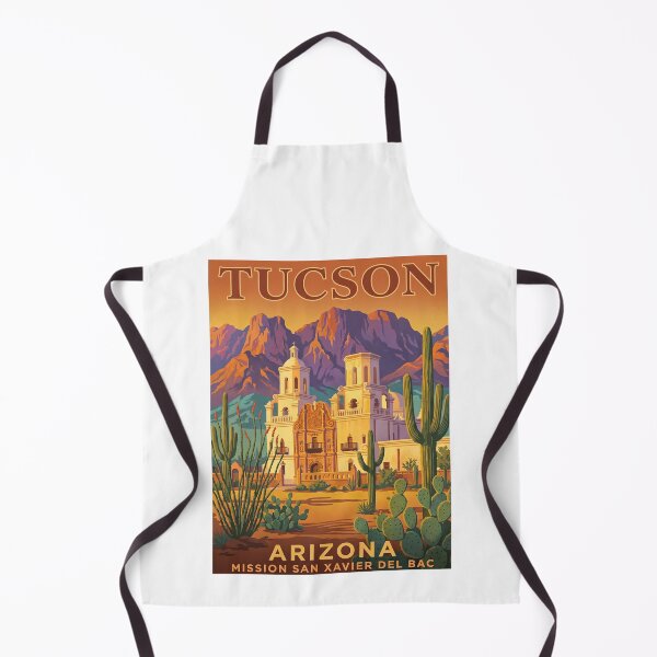 Item preview, Tucson Arizona Mission San Xavier Del Bac Vintage Travel  designed and sold by TeeARTHY.