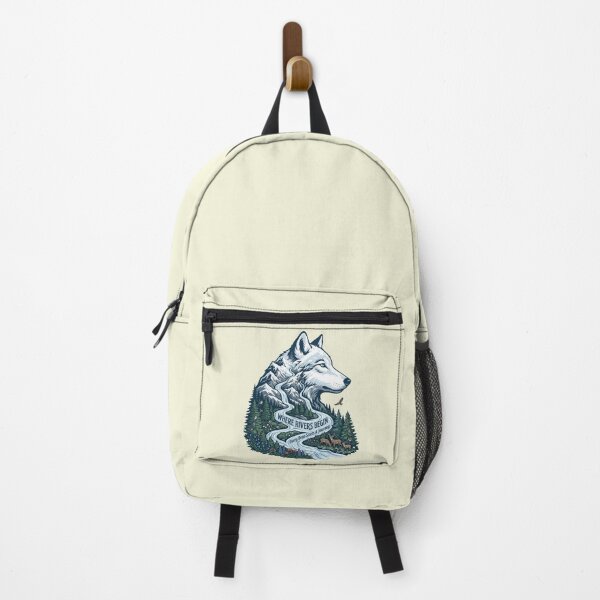 Item preview, Where Rivers Begin Mountain Artwork | Premium Nature Design designed and sold by Amr Darwish Graphic designer.