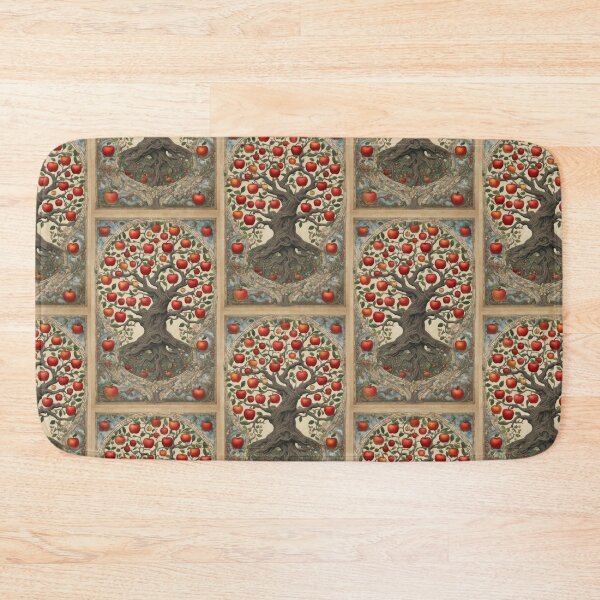 Item preview, Tree of Life Apple Tree Vintage Style Illustration designed and sold by pinkal.