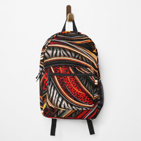Item preview, Wild Luxe Inferno – Zebra & Leopard Gold Abstract designed and sold by Exodoi.