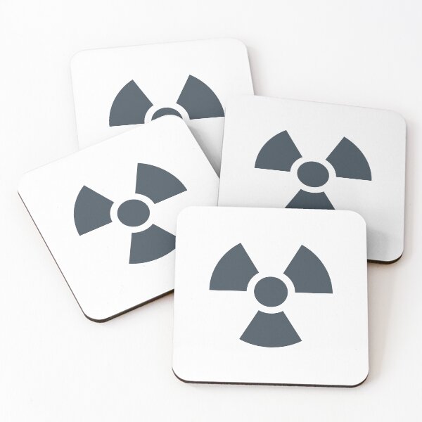 Item preview, Charcoal radioactive symbol designed and sold by pattern-archive.