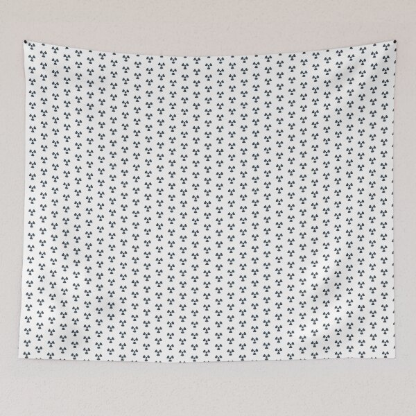 Item preview, Charcoal radioactive symbol designed and sold by pattern-archive.