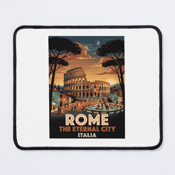 Item preview, Rome The Eternal City Colosseum Italy Vintage Travel designed and sold by TeeARTHY.