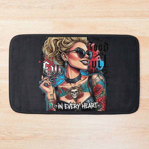 Item preview, Blonde Woman Sunglasses Good Evil designed and sold by Voodoo Store Paranormal Collections.