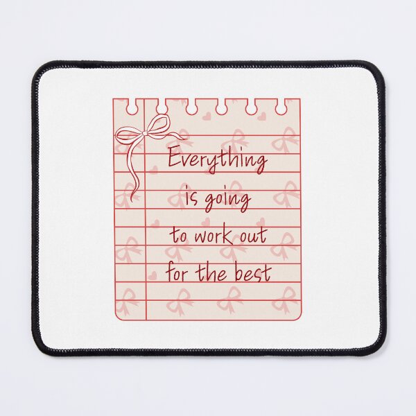 Item preview, Everything is going to work out for the best designed and sold by BingBangDesigns.
