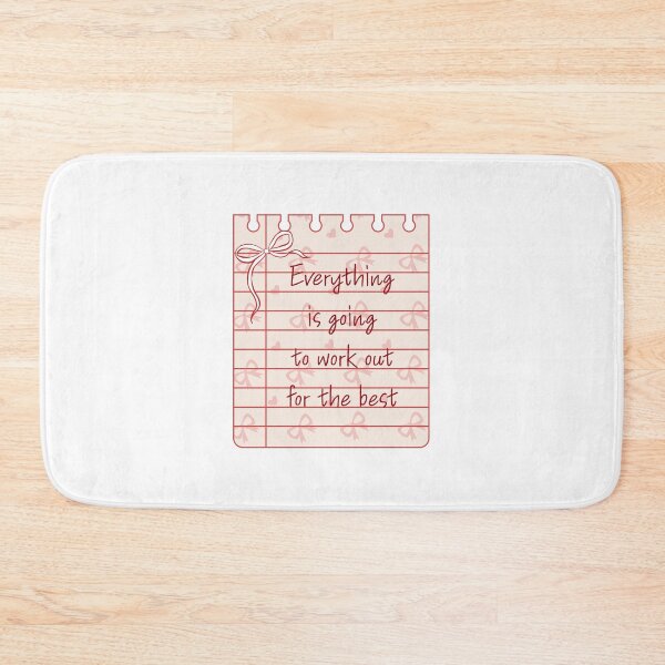Item preview, Everything is going to work out for the best designed and sold by BingBangDesigns.