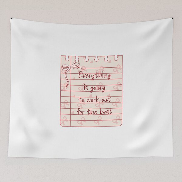 Item preview, Everything is going to work out for the best designed and sold by BingBangDesigns.