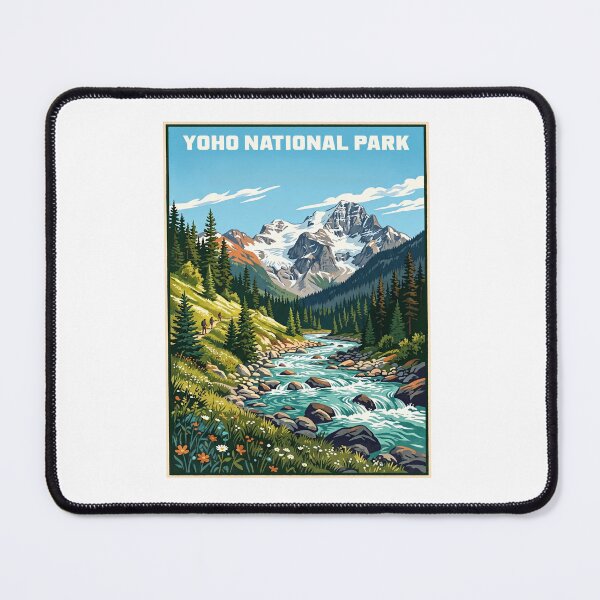Item preview, Yoho National Park Canada Mountain River Landscape designed and sold by TeeARTHY.