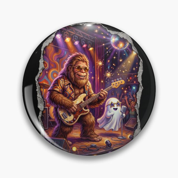 Item preview, Bigfoot and Ghost Rock Band Concert designed and sold by Tiffany Roy.