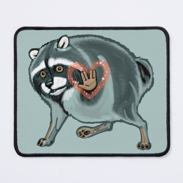 Item preview, Jimothy, the Hunchback Raccoon, handpainted picture designed and sold by AK-Hevonen.