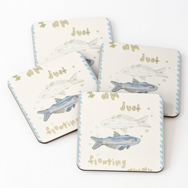 Item preview, Floating Away Fish designed and sold by DaringSoul.