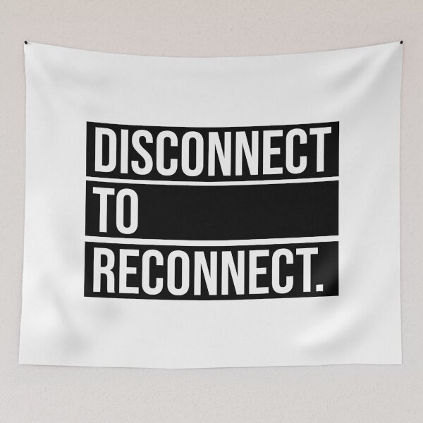 Item preview, Disconnect to Reconnect designed and sold by PublicArtDesign.