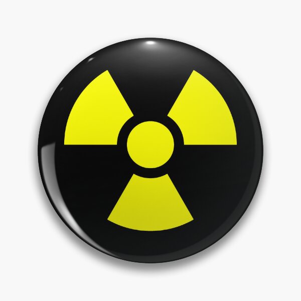 Item preview, Yellow Radioactive Warning sign symbol designed and sold by pattern-archive.