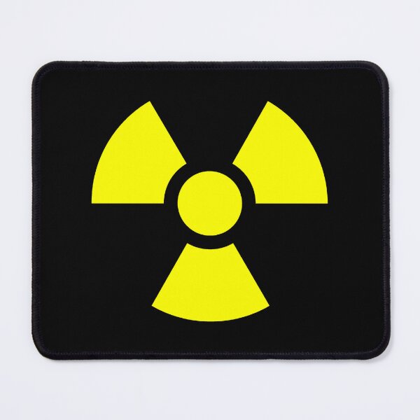 Item preview, Yellow Radioactive Warning sign symbol designed and sold by pattern-archive.
