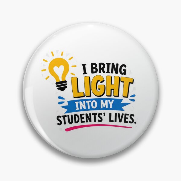Item preview, I Bring Light Into My Students’ Lives – Teacher Quote designed and sold by jillymask12.