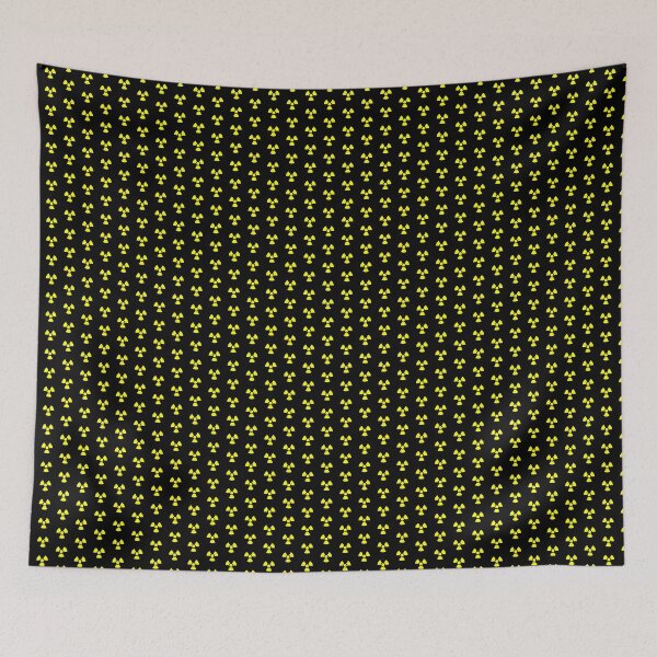 Item preview, Yellow Radioactive Warning sign symbol designed and sold by pattern-archive.