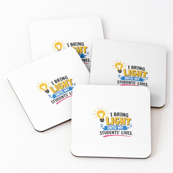 Item preview, I Bring Light Into My Students’ Lives – Teacher Quote designed and sold by jillymask12.