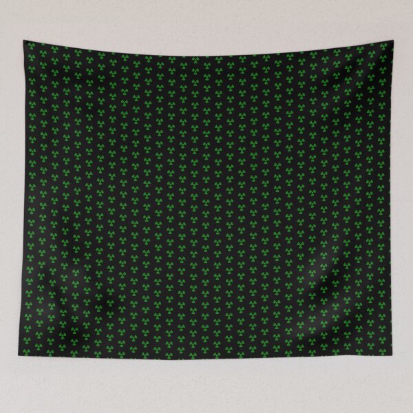 Item preview, Green Radioactive Warning sign symbol designed and sold by pattern-archive.