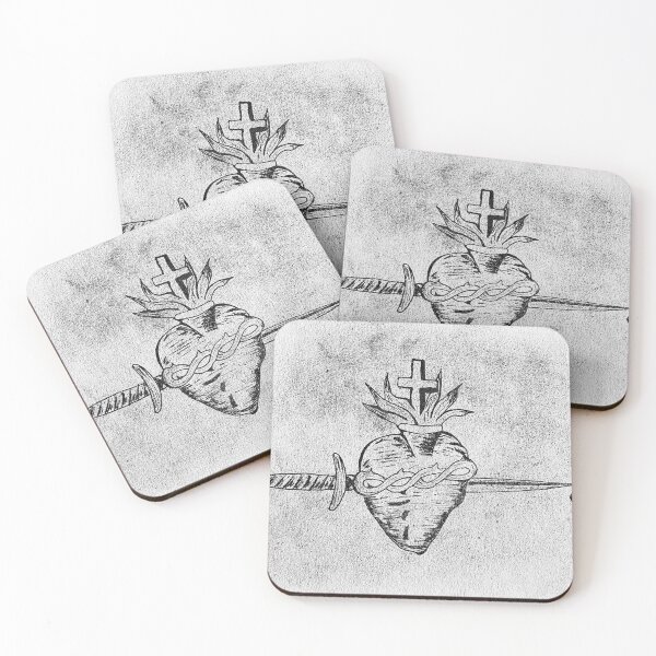 Item preview, Sacred Heart Illustration designed and sold by moonshinemais.