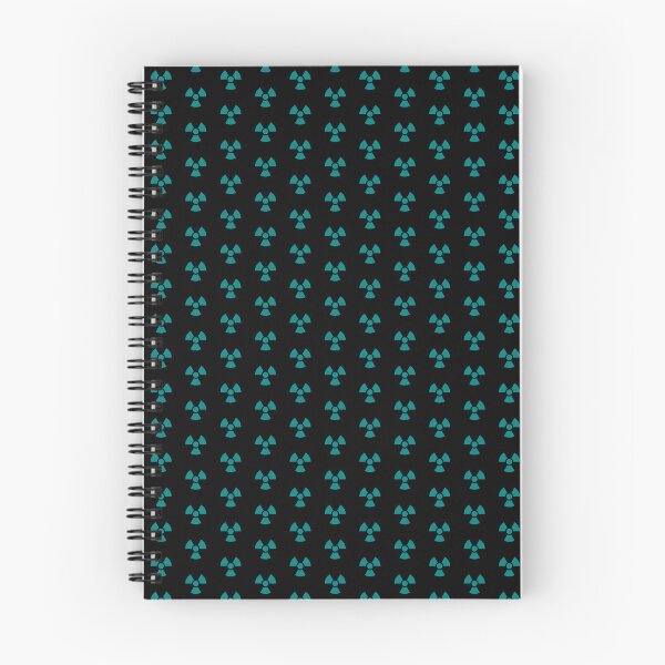 Item preview, Teal Radioactive Warning sign symbol designed and sold by pattern-archive.