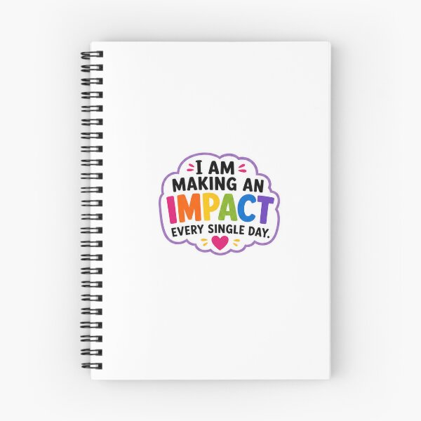 Item preview, I Am Making an Impact Every Single Day – Teacher Design designed and sold by jillymask12.