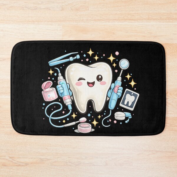 Item preview, Dental Hygienist Gift Cute Tooth Art designed and sold by Corvoria.