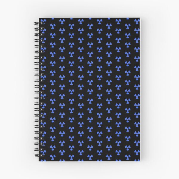 Item preview, Royal Blue radioactive symbol designed and sold by pattern-archive.