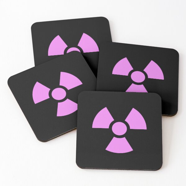 Item preview, Violet Radioactive Warning sign symbol designed and sold by pattern-archive.