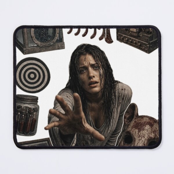 Item preview, Horror collage featuring pig mask and vintage as transparent cutout designed and sold by Creative88Art.