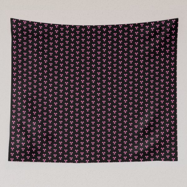 Item preview, Pink Radioactive Warning sign symbol designed and sold by pattern-archive.