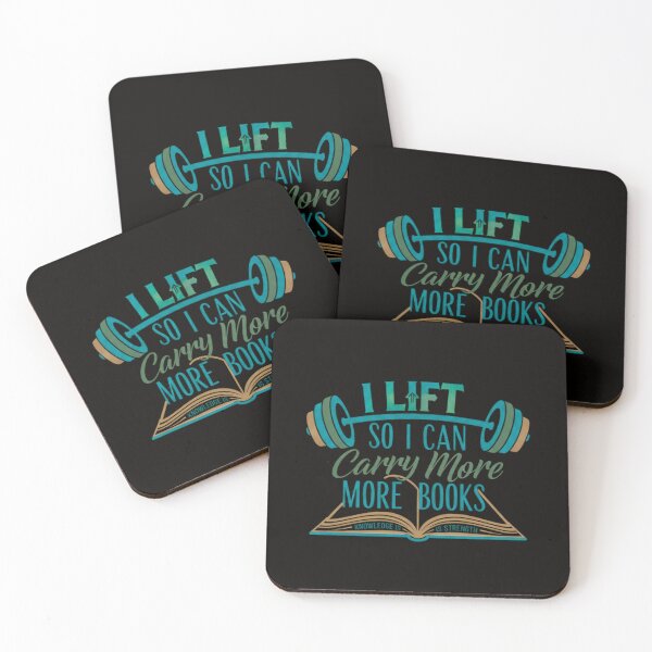 Item preview, I Lift So I Can Carry More Books designed and sold by SkrabinhoArt.