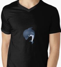 dolphin Men's V-Neck T-Shirt