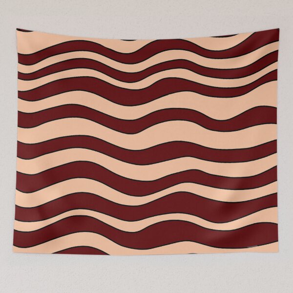 Item preview, Burgundy stripes designed and sold by snoWorkshop.