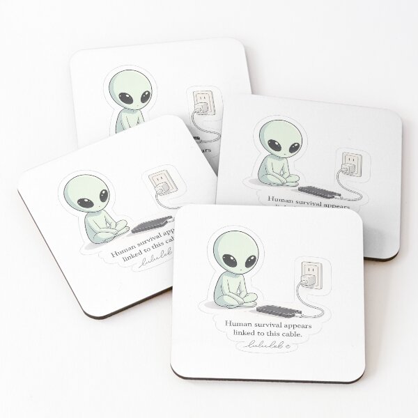 Item preview, Cargador de teléfono para estudios extraterrestres designed and sold by LuluLeb.
